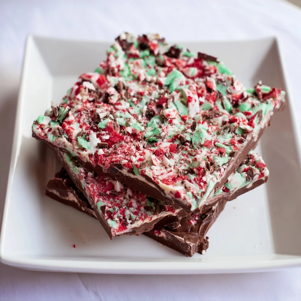 Viral Chocolate Peppermint Bark