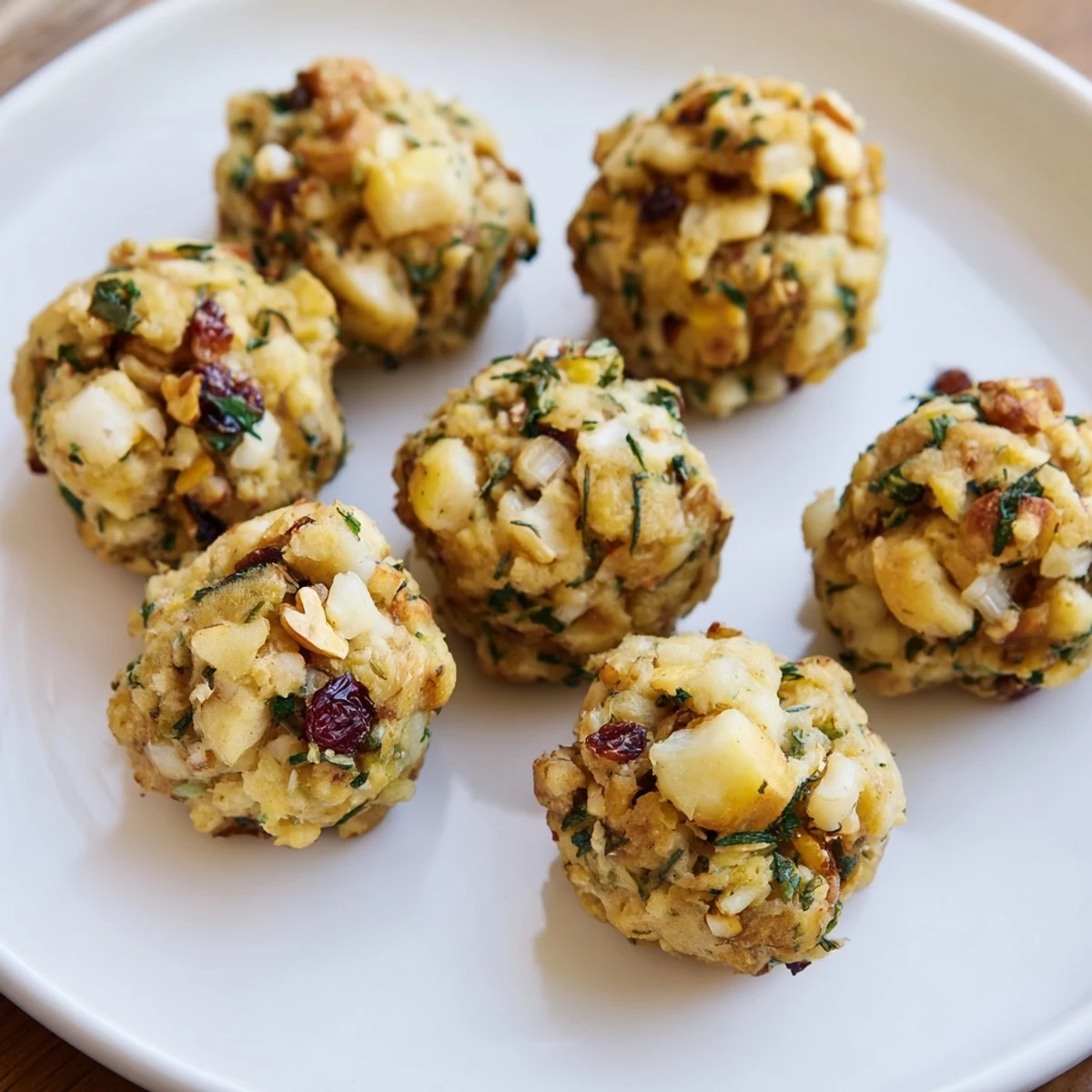 Quick Christmas Stuffing Balls