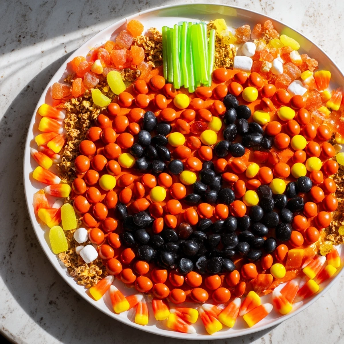 Jack-o-Lantern Candy Board