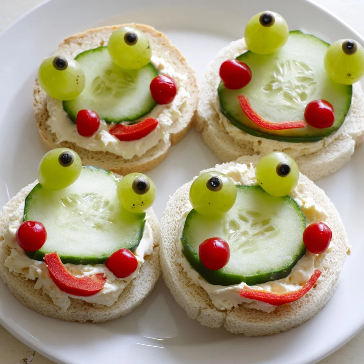 Delectable and easy Prince Charming Froggy Sandwiches – a perfect kid-friendly lunch or picnic treat.