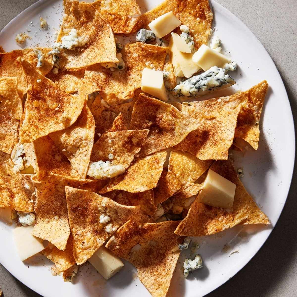 A generous Spooky Night Bat Halloween Board filled with crisp bat-shaped chips, cheeses and sweet treats.