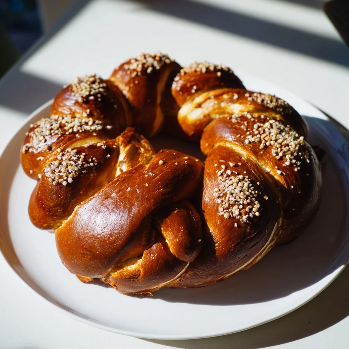 Festive German Pretzel Rings