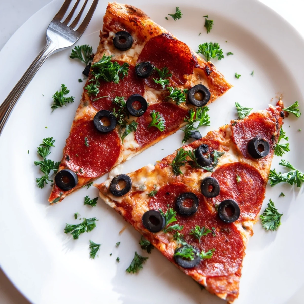 Sliced Pepperoni Olive Halves