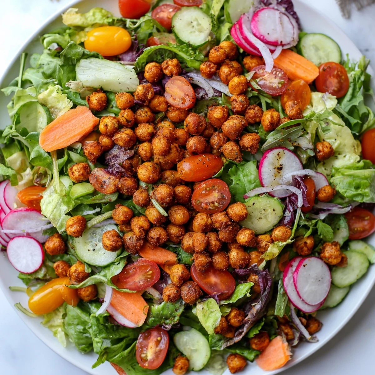 Mixed Greens Crispy Croutons