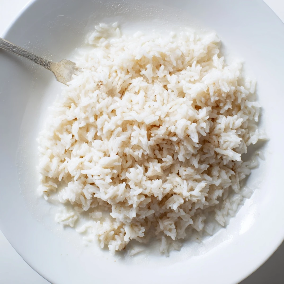 This creamy Coconut Jasmine Rice showcases perfect, tender grains; a delicious side.
