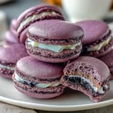 Black Currant Almond Meringue