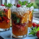 Vibrant Grad Party Lemonade Bar with Fresh Fruit and Herbs for DIY Refreshment