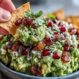 A festive guacamole bar, showcasing fresh toppings for customizable, delicious appetizer bites.