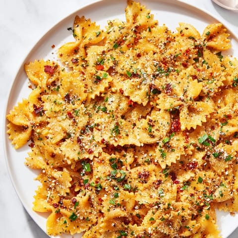 Lightened Christmas Pasta Chips