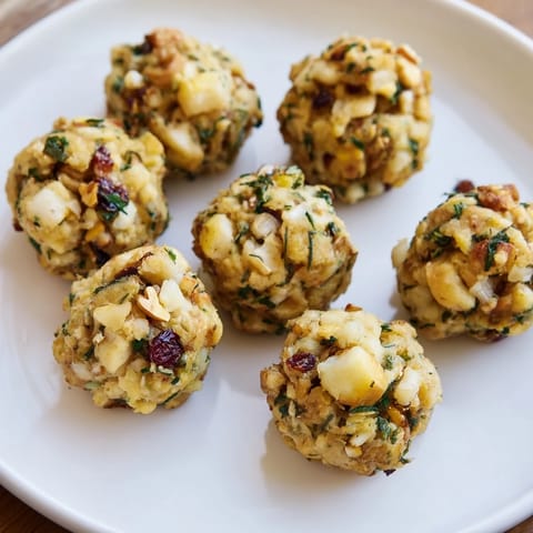 Quick Christmas Stuffing Balls