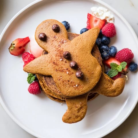 Gingerbread Boy Berry Board