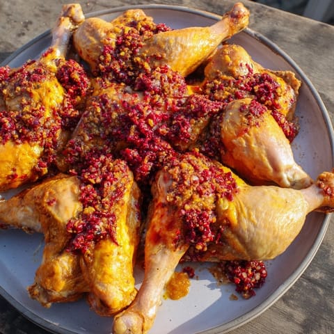 Jam Coffee Glazed Chicken