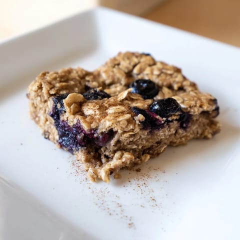 Blueberry Banana Oatmeal Bars