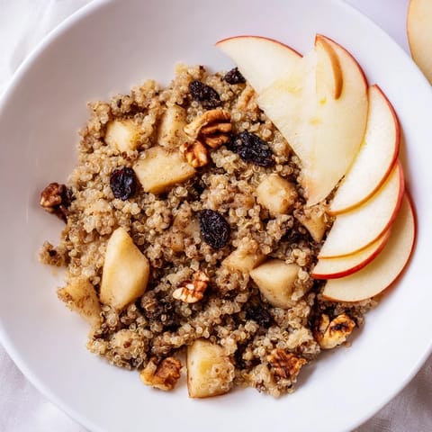 Apple Cinnamon Quinoa Bowl