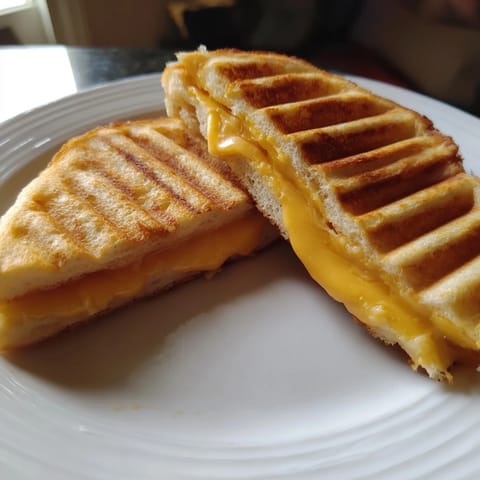 Waffle Grilled Cheese Sandwich