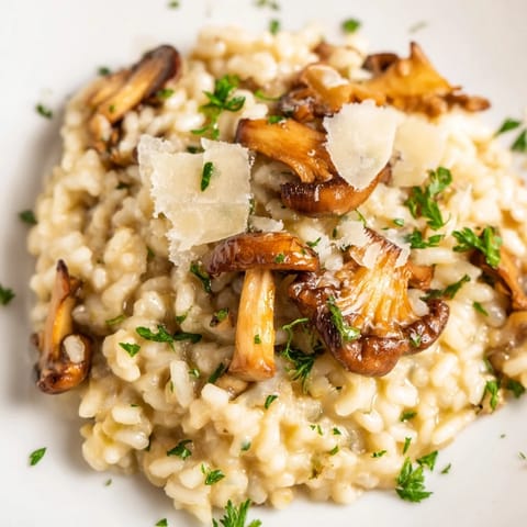 Risotto with Mushrooms Italian