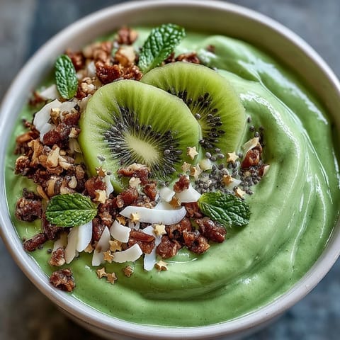 Green Shamrock Protein Bowl