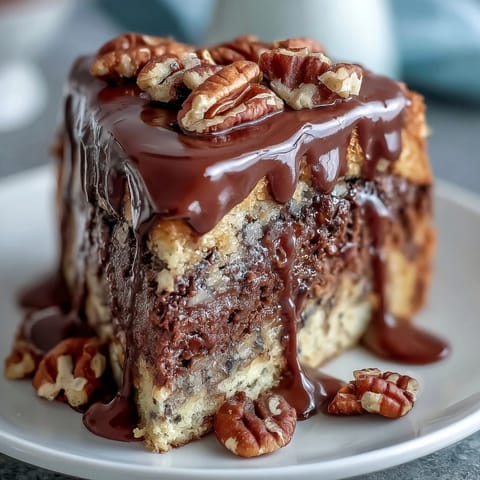 Decadent Kentucky Derby Chocolate Pecan Tart with rich chocolate filling and crunchy pecans baked in buttery pastry crust.