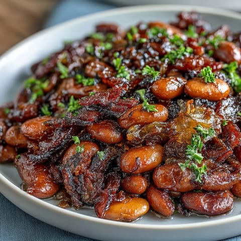 Summer BBQ Baked Beans Brown Sugar