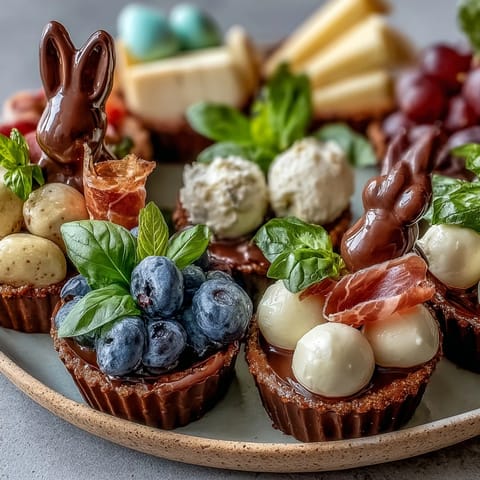 Spring Charcuterie Easter Treat Board