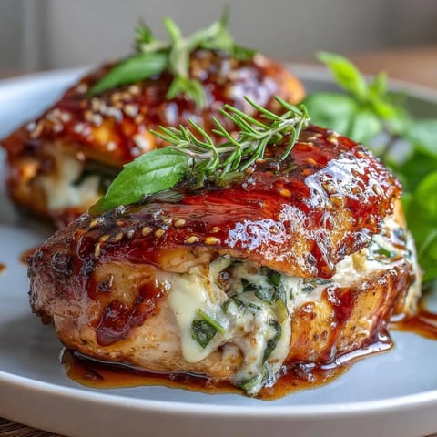 Caprese Stuffed Chicken Breast