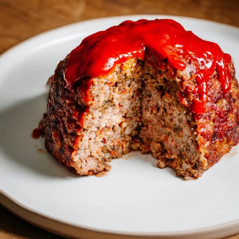 Moist and tender Secret Stove Top Stuffing Meatloaf, baked to perfection and ideal for a simple family dinner.