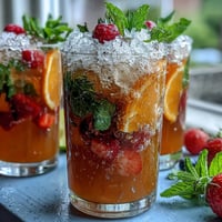 Vibrant Grad Party Lemonade Bar with Fresh Fruit and Herbs for DIY Refreshment