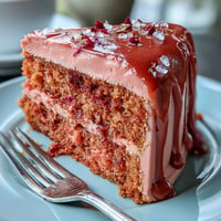 Elegant pink Bridal Shower Rosé Velvet Cake with shimmering gold drip.